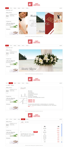 天津力唯庭婚禮策劃_成功案例_武漢衍藝廣告_我的聯盟