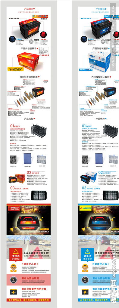 電池網(wǎng)頁(yè)詳情圖設(shè)計(jì)圖